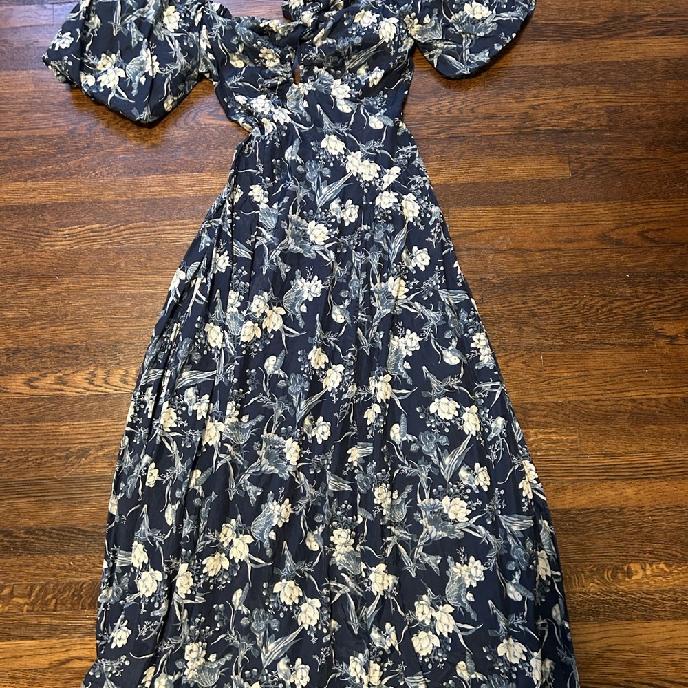 Floral Navy Abercrombie Dress